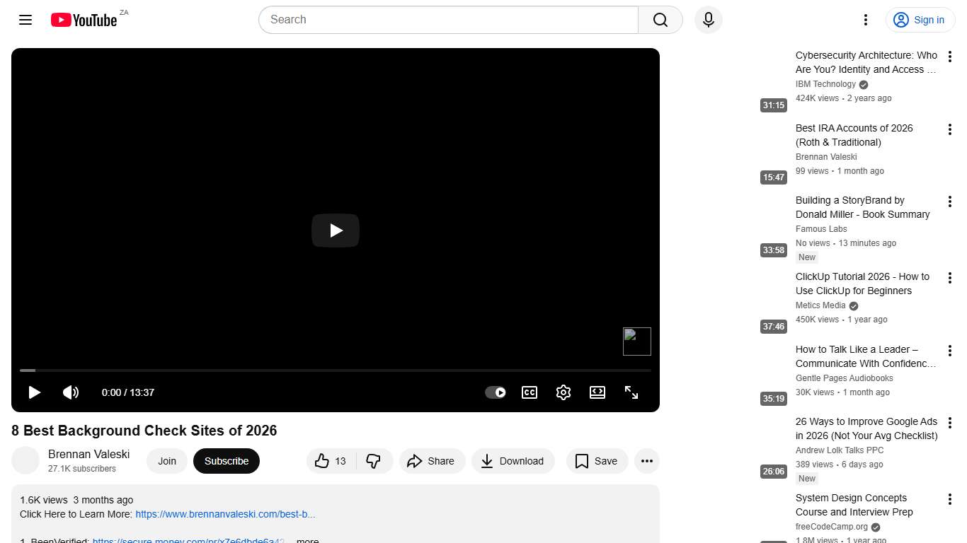 8 Best Background Check Sites of 2026 - YouTube